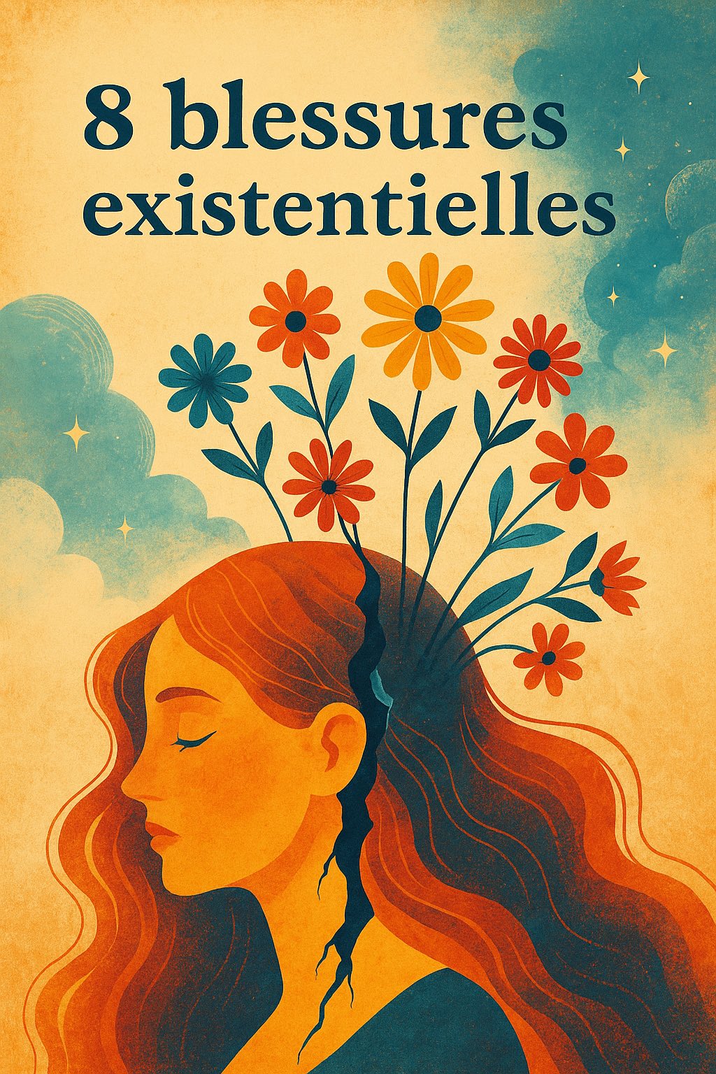 Illustration poétique des 8 blessures existentielles et failles archaïques