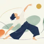 Danseuse en mouvement expressif illustrant les principes du mouvement en danse contemporaine